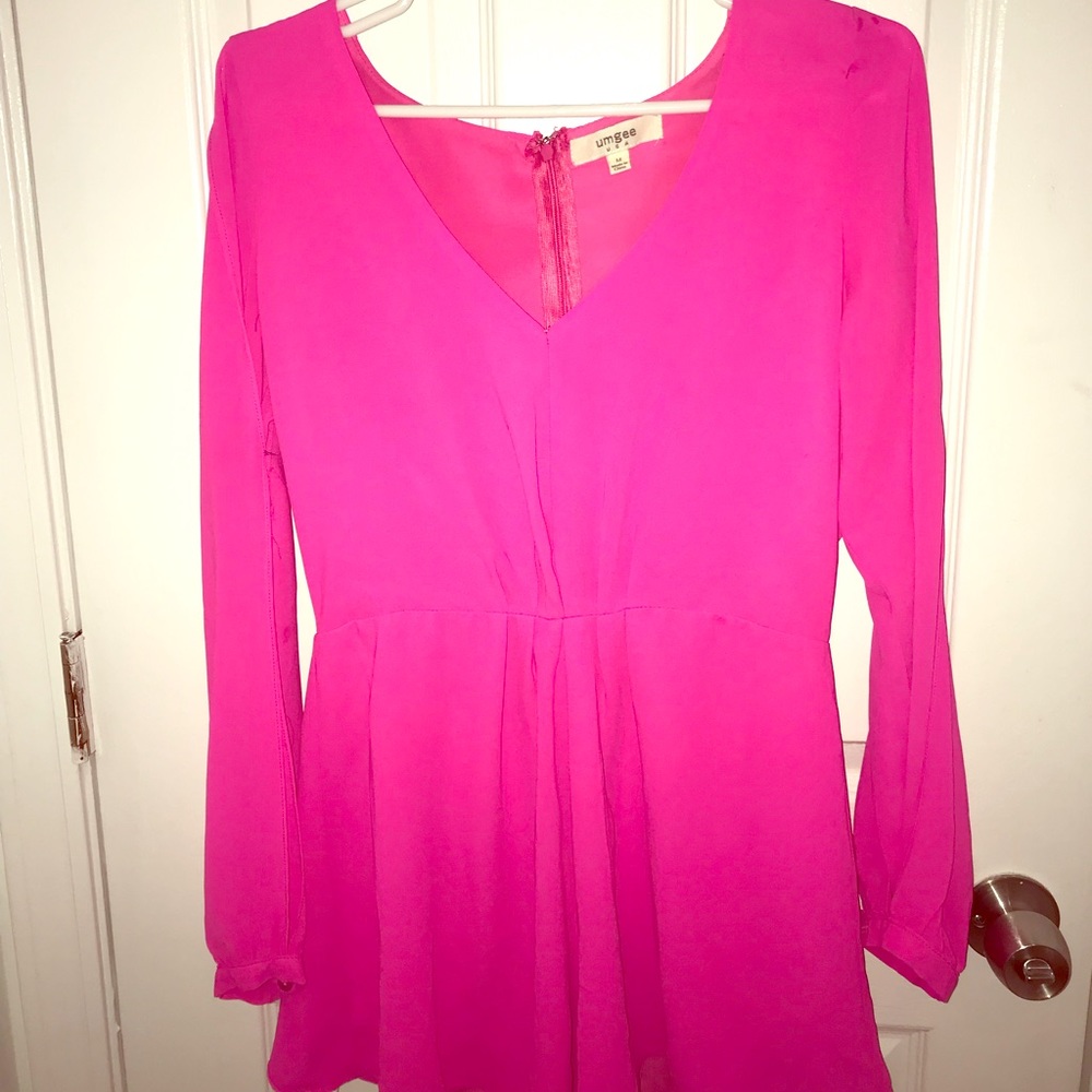 Pink Party romper